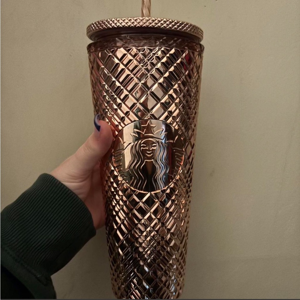 Starbucks Metallic Gold Tumbler